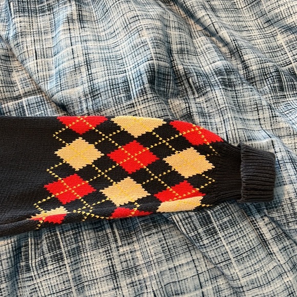 Gorgeous VTG Slazenger Blue Knit Golf Pullover - Picture 6 of 6